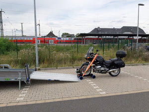 E-MC Selfloader BIG BIKE+Trike mit integrierter E-Seilwinde+Akku